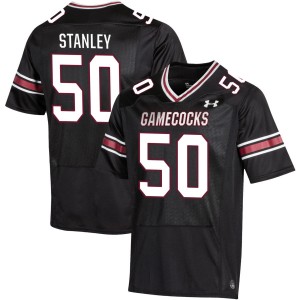 Mens Boaz Stanley Black South Carolina Gamecocks #50 College Football Stitched Jersey 844317-166