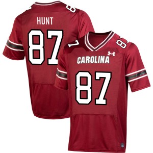 Mens Brady Hunt Garnet South Carolina Gamecocks #87 College Football Limited Jersey 856456-933
