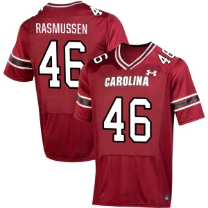 Men's Cole Rasmussen Garnet South Carolina Gamecocks #46 College Football Alumni Jerseys 552496-340