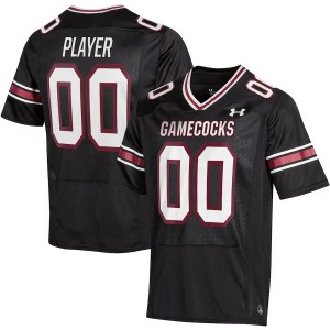 Men Custom Black South Carolina Gamecocks #00 College Football Embroidery Jerseys 604687-189