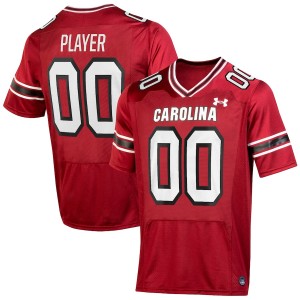 Mens Custom Garnet South Carolina Gamecocks #00 College Football Game Jerseys 395434-439