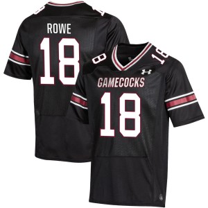 Men's Brian Rowe Black South Carolina Gamecocks #18 College Football Limited Jerseys 180115-339
