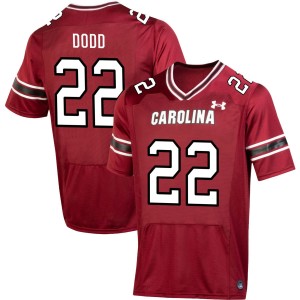 Men's Jaquavious Dodd Garnet South Carolina Gamecocks #22 College Football University Jersey 221673-970