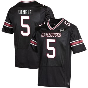 Men Jordan Dingle Black South Carolina Gamecocks #5 College Football Alumni Jerseys 708572-597
