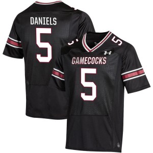 Men's Kendall Daniels Black South Carolina Gamecocks #5 College Football Stitched Jersey 858606-605