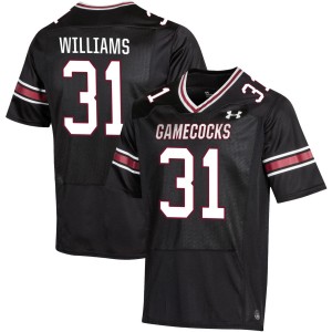 Men Peyton Williams Black South Carolina Gamecocks #31 College Football Game Jersey 764375-375