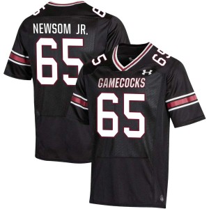 Men Rodney Newsom Jr. Black South Carolina Gamecocks #65 College Football Replica Jerseys 756765-717