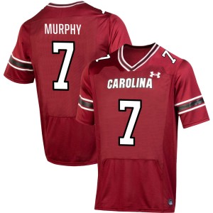 Mens Shawn Murphy Garnet South Carolina Gamecocks #7 College Football Player Jersey 981789-871