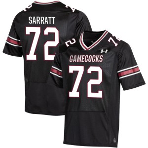 Mens Shedrick Sarratt Jr. Black South Carolina Gamecocks #72 College Football Official Jerseys 849098-418
