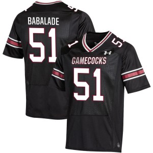 Men Tree Babalade Black South Carolina Gamecocks #51 College Football University Jersey 679834-482