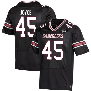 Mens William Joyce Black South Carolina Gamecocks #45 College Football Alumni Jersey 216940-756