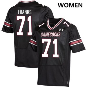 Womens Blake Franks Black South Carolina Gamecocks #71 College Football Limited Jersey 885462-686