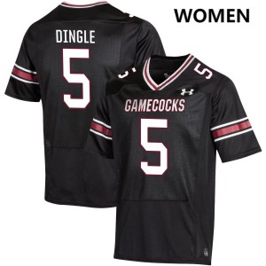 Women's Jordan Dingle Black South Carolina Gamecocks #5 College Football Alumni Jersey 627890-458