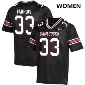 Women's Kyler Farrow Black South Carolina Gamecocks #33 College Football Alumni Jersey 620172-198