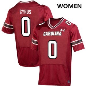 Womens Lex Cyrus Garnet South Carolina Gamecocks #0 College Football 2025-26 Jersey 120510-941