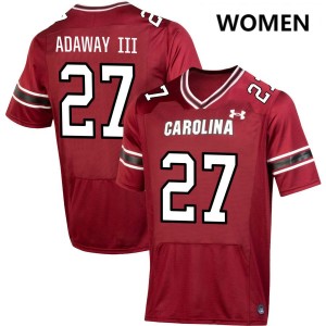Womens Oscar Adaway III Garnet South Carolina Gamecocks #27 College Football 2025-26 Jerseys 412754-259