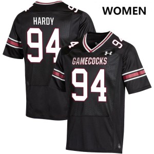 Women's Zavion Hardy Black South Carolina Gamecocks #94 College Football Limited Jerseys 462225-469