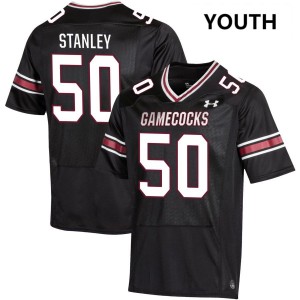 Youth Boaz Stanley Black South Carolina Gamecocks #50 College Football Replica Jersey 957857-189
