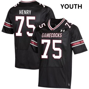 Youth Cason Henry Black South Carolina Gamecocks #75 College Football Alumni Jerseys 431577-673
