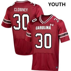 Youth Demon Clowney Garnet South Carolina Gamecocks #30 College Football Alumni Jersey 558230-995