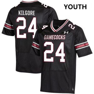Youth Jalon Kilgore Black South Carolina Gamecocks #24 College Football 2025-26 Jerseys 134434-904