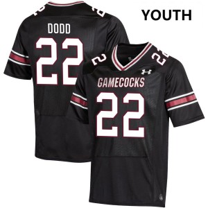 Youth Jaquavious Dodd Black South Carolina Gamecocks #22 College Football High School Jersey 212160-550