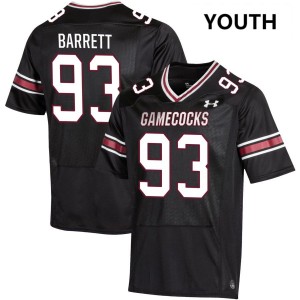 Youth Nick Barrett Black South Carolina Gamecocks #93 College Football Official Jerseys 531008-143