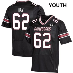Youth Nolan Hay Black South Carolina Gamecocks #62 College Football 2025-26 Jerseys 774099-380