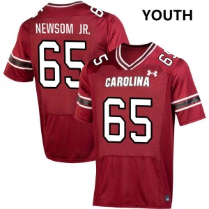 Youth Rodney Newsom Jr. Garnet South Carolina Gamecocks #65 College Football NCAA Jerseys 565286-304
