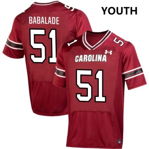 Youth Tree Babalade Garnet South Carolina Gamecocks #51 College Football Alumni Jersey 970043-611