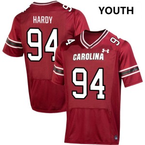 Youth Zavion Hardy Garnet South Carolina Gamecocks #94 College Football University Jerseys 435145-391
